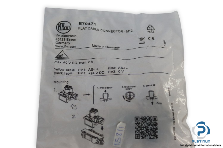 ifm-E70471-flat-cable-connector-(new)-2