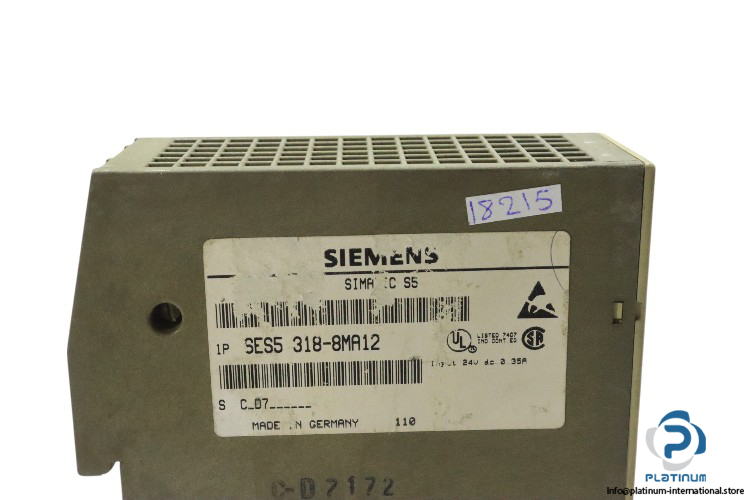 siemens-6ES5-318-8MA12-connection-318-for-et-100u-with-connector-plug-(used)-3