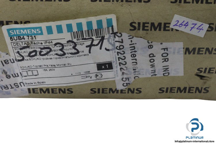 siemens-5UB4-731-gang-plug-socket-(used)-4