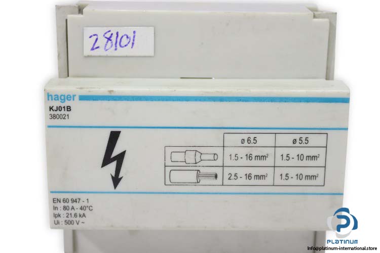 hager-KJ01B-brass-busbar-terminal-(used)-1