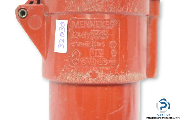 mennekes-32a-6h-connector-plug(used)-1