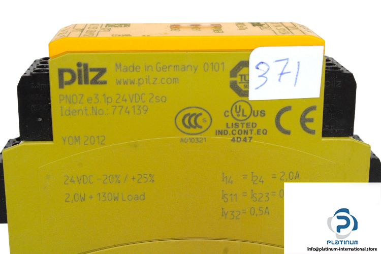 pilz-pnoz-e3-1p-24vdc-2so-safety-relay-3