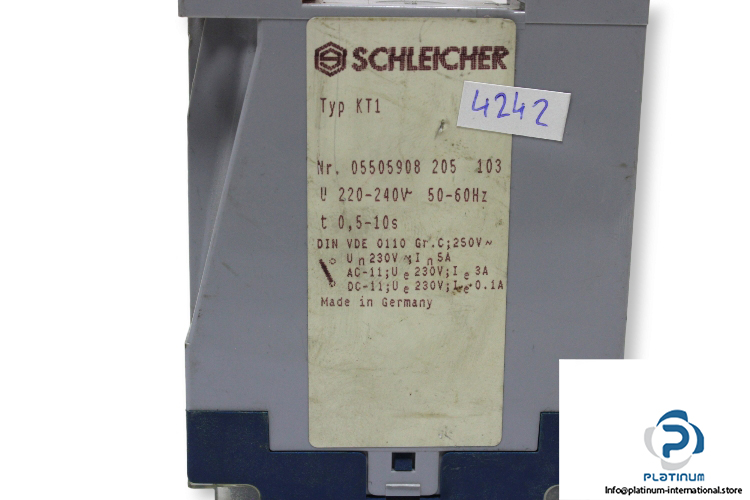 schleicher-kt1-time-relayused-2