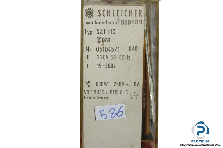 schleicher-szt-110-time-relay-used-2