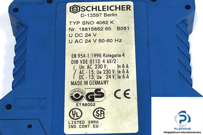 schleicher-sno-4062k-monitoring-of-emergency-stop-3