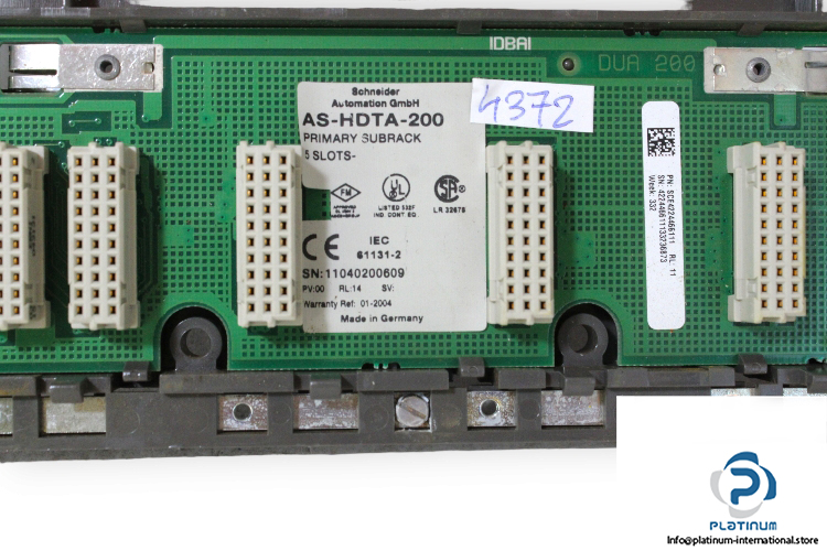 schneider-AS-HDTA-200-primary-subrack-(used)-1