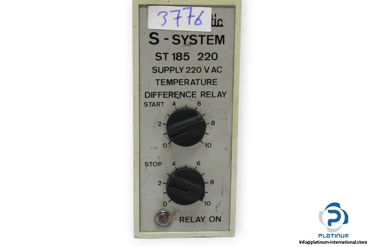 electromatic-ST-185-220-temperature-difference-relay-(used)-2