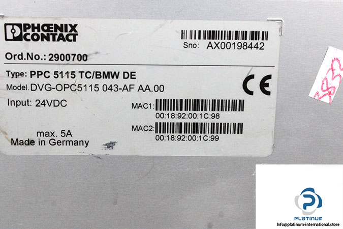 phoenix-contact-PPC-5115-TC_BMW-DE-control-panel-(used)-3