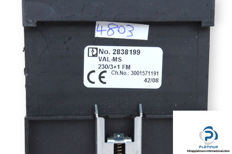 phoenix-contact-VAL-MS-230_3+1-FM-surge arrester-(used)-3
