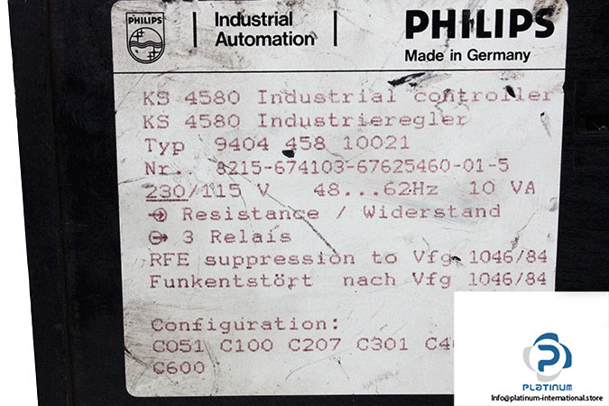 philips-KS-4580-multi-temperature-controller-used-5