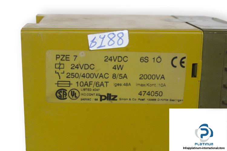 pilz-PZE-7-24VDC-6S-O-safety-relay-(used)-2
