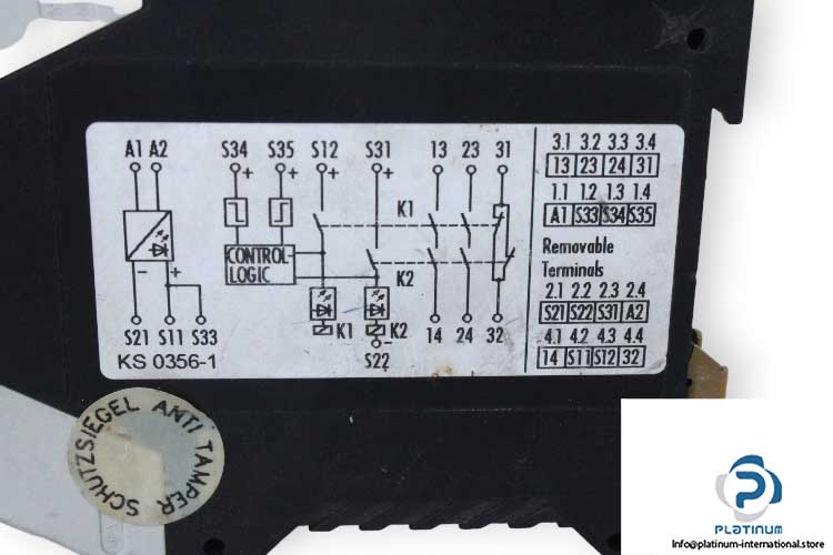 moeller-ESR4-NO-21-safety-relay-used-4