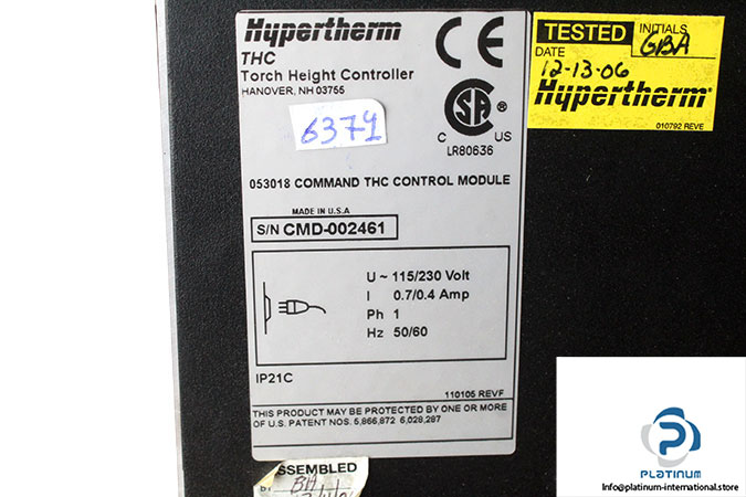 hupertherm-CMD-002461-plasma-cutting-system-(new)-5