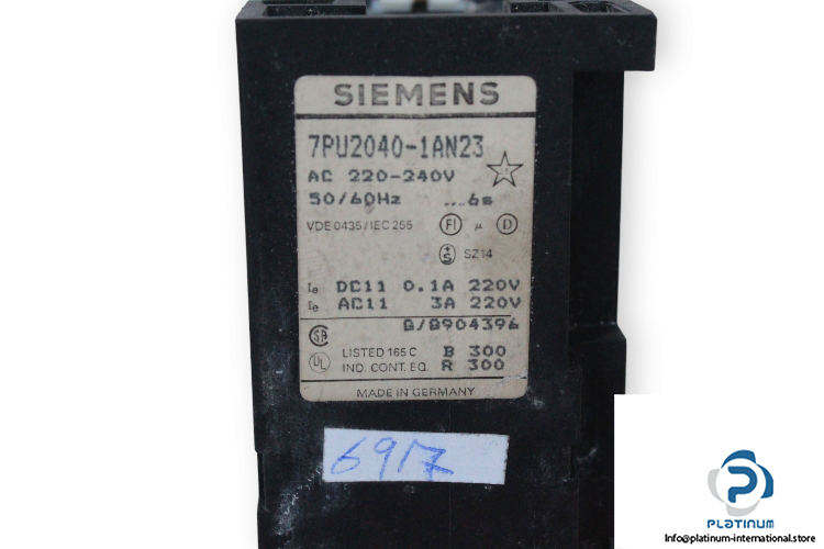 siemens-7PU2040-1AN23-on-delay-timer-relay-(used)-2