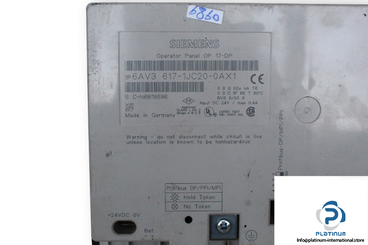siemens-6AV3-617-1JC20-0AX1-operator-panel-(Used)-3
