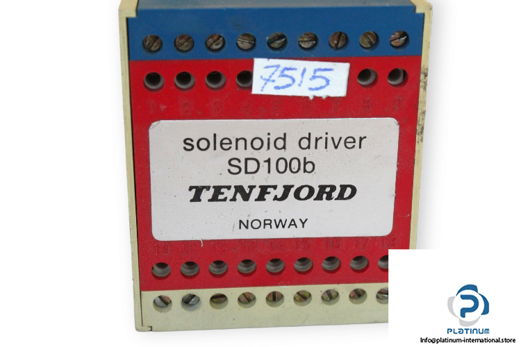 tenfjord-SD100B-solenoid-driver-(Used)-1