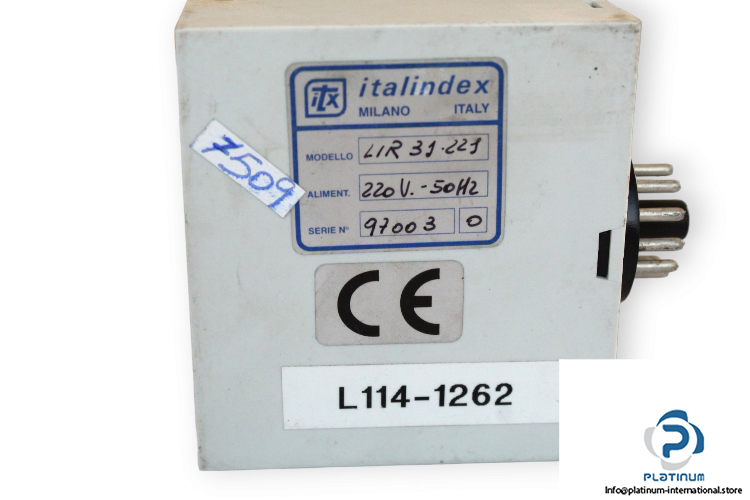 italindex-LIR-31.221-relay(used)-2
