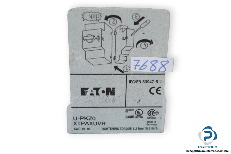 eaton-U-PKZ0-undervoltage-release-(used)-2