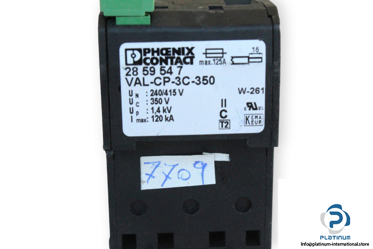 phoenix-contact-VAL-CP-350-ST-arrester-replacement-plug-(used)-2