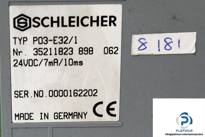 Schleicher-P03-E32_1-module-(used)-2