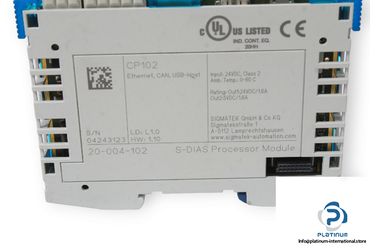 sigmatek-CP102-cpu-module-(new)-2