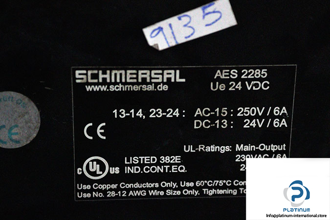 schmersal-AES-2285-safety-monitoring-module-(Used)-2