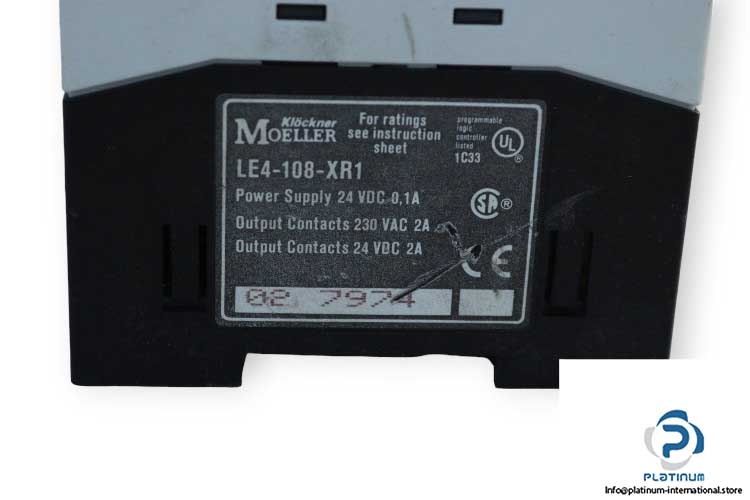 moeller-LE4-108-XR102-digital-expansion-module-(Used)-2