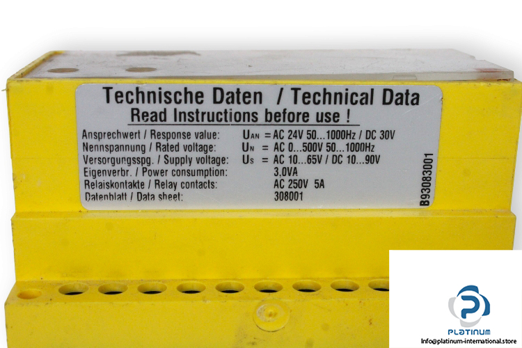 bender-SB473-34-fault-voltage-monitor-used-1