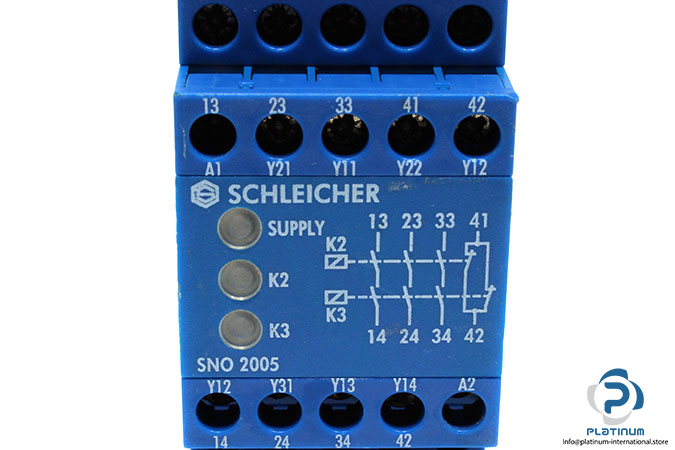 schleicher-SNO-2005-17(B)-emergency-stop-relay-(used)-3