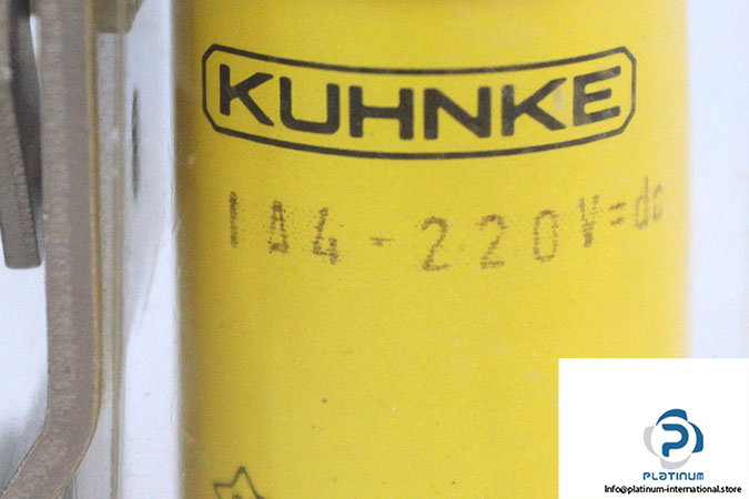 kuhnke-IA4-220V-DC-industrial-switching-relay-(used)-2
