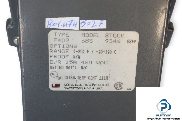 ue-F402-Temperature-control-switch-used-3