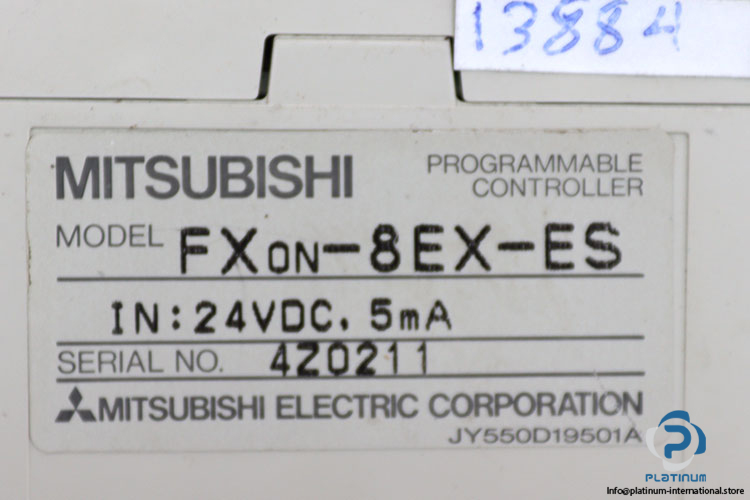 mitsubishi-FX0N-8EX-ES-programmable-controller-(used)-2