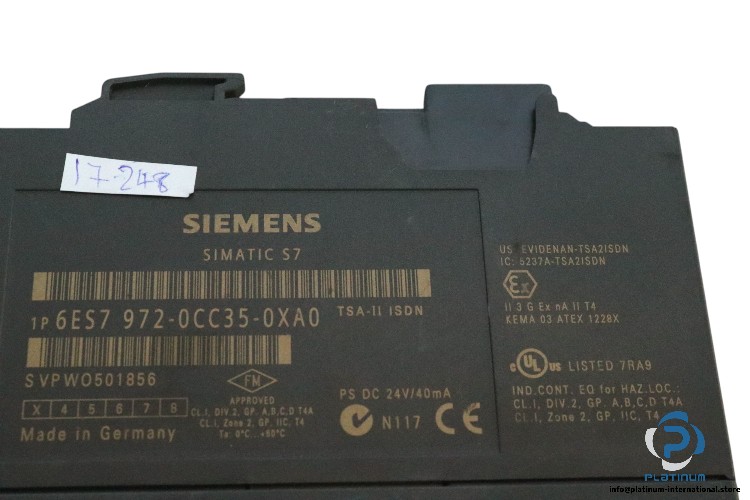 siemens-6ES7-972-0CC35-0XA0-power-supply-module-(used)-1