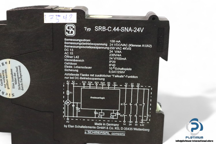 schmersal-SRB-C.44-SNA-24V-safety-relay-module(used)-1
