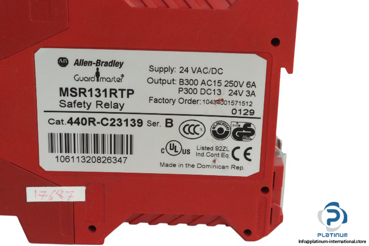 allen-bradley-MSR131RTP-monitoring-safety-relay-(used)-2