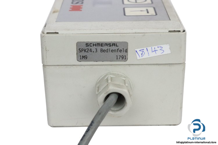 schmersal-SPK24.3-BEDIENFELD-control-panel-(used)-1