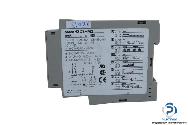 omron-H3DE-M2-multifunction-timer-(used)-2