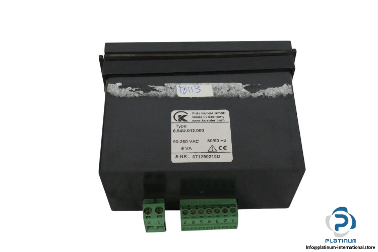 kubler-6.54U.012.000-electronic-preset-counter-(used)-2
