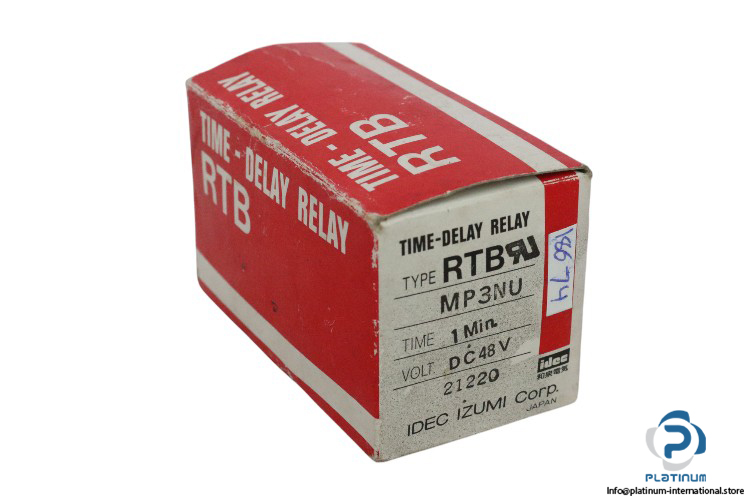 idec-RTB-MP3NU-time-delay-relay-(new)-1