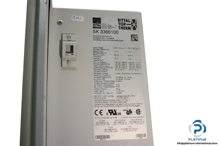 rittal-SK-3366100-wall-mounted-cooling-unit-(used)-4