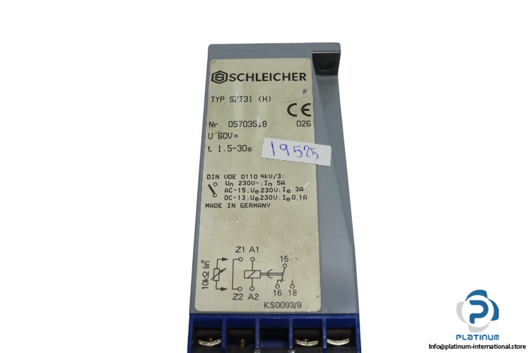 schleicher-SZT31-(H)-time-relay-(used)-2