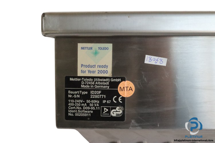 mettler-ID20F-load-cell-keyboard-(used)-3