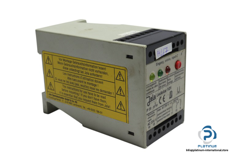 jola-LECKSTAR-101-electrode-relay-(used)-1