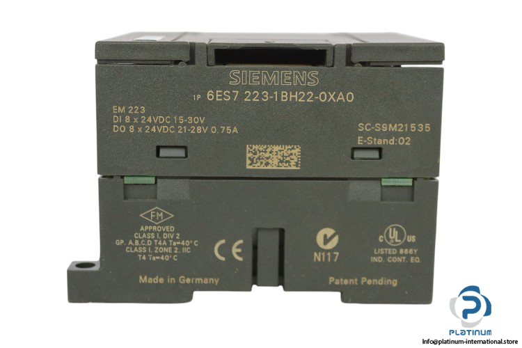 siemens-6ES7-223-1BH22-0XA0-digital-i_o-module-(used)-2