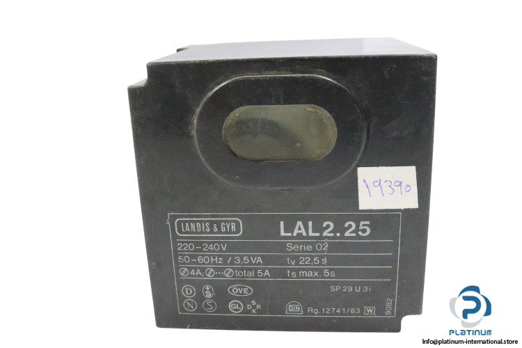 landis-&-GYR-LAL2.25-oil-burner-controller-(used)-1