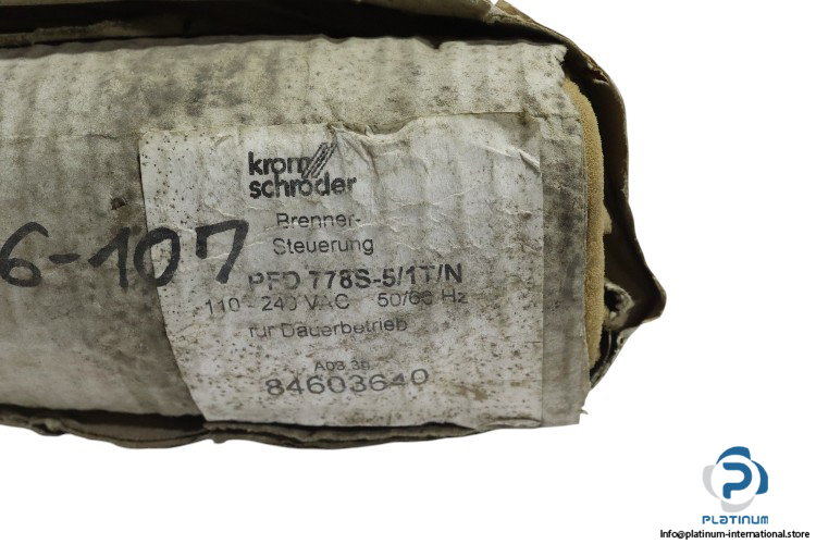 krom-schroder-PFD-778S-5-1T-N-automatic-burner-control-unit(new)-4