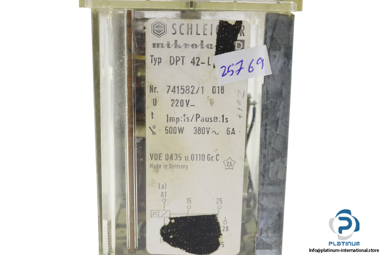 schleicher-DPT-42-L-time-relay-(used)-3