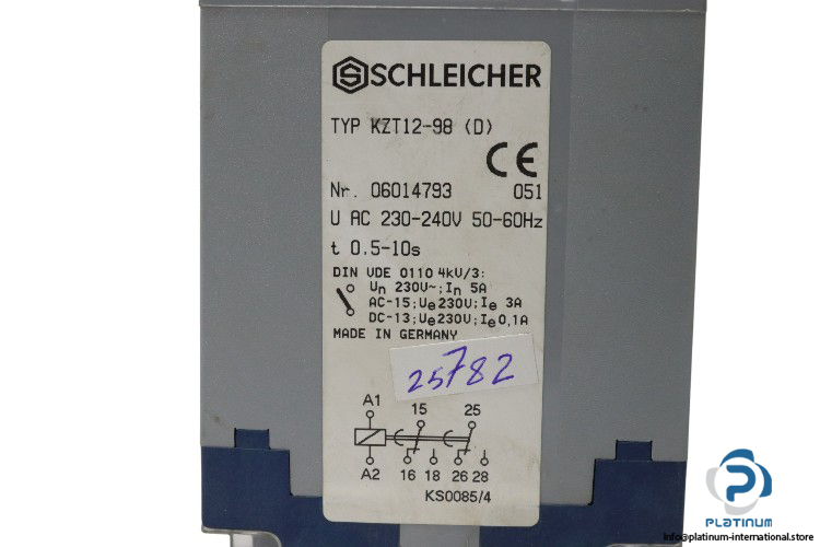 schleicher-KZT12-98-time-relay-(used)-3