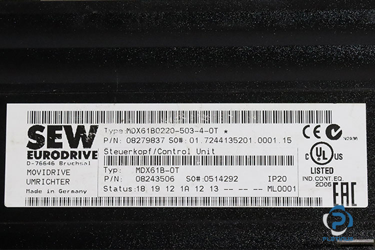 sew-mdx60a0220-503-4-00-control-unit(used)-7