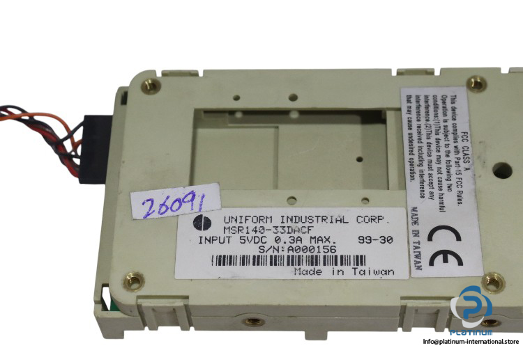 uniform-industrial-MSR140-33DACF-touchpanel-controller-board-(used)-4